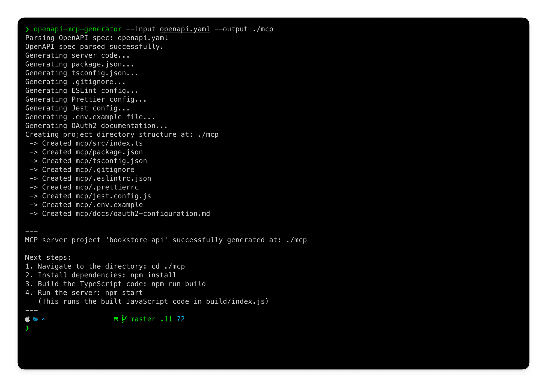 openapi-mcp-generator