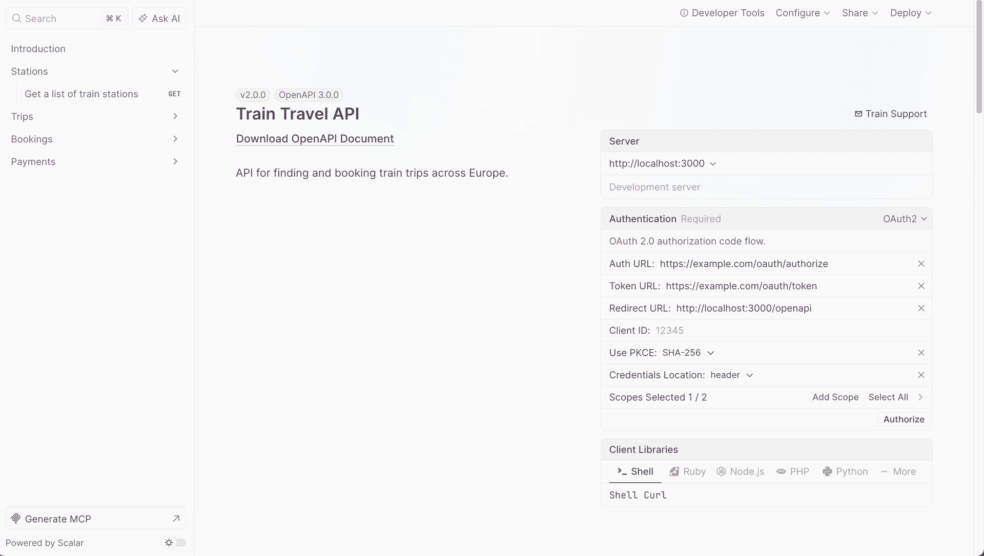 Scalar UI