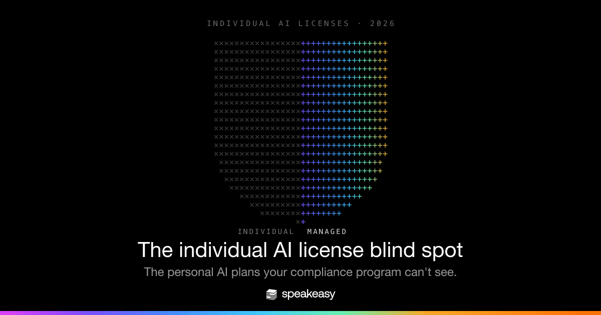 The compliance problem with individual AI licenses
