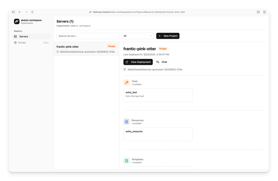 Generate MCP servers from OpenAPI documents