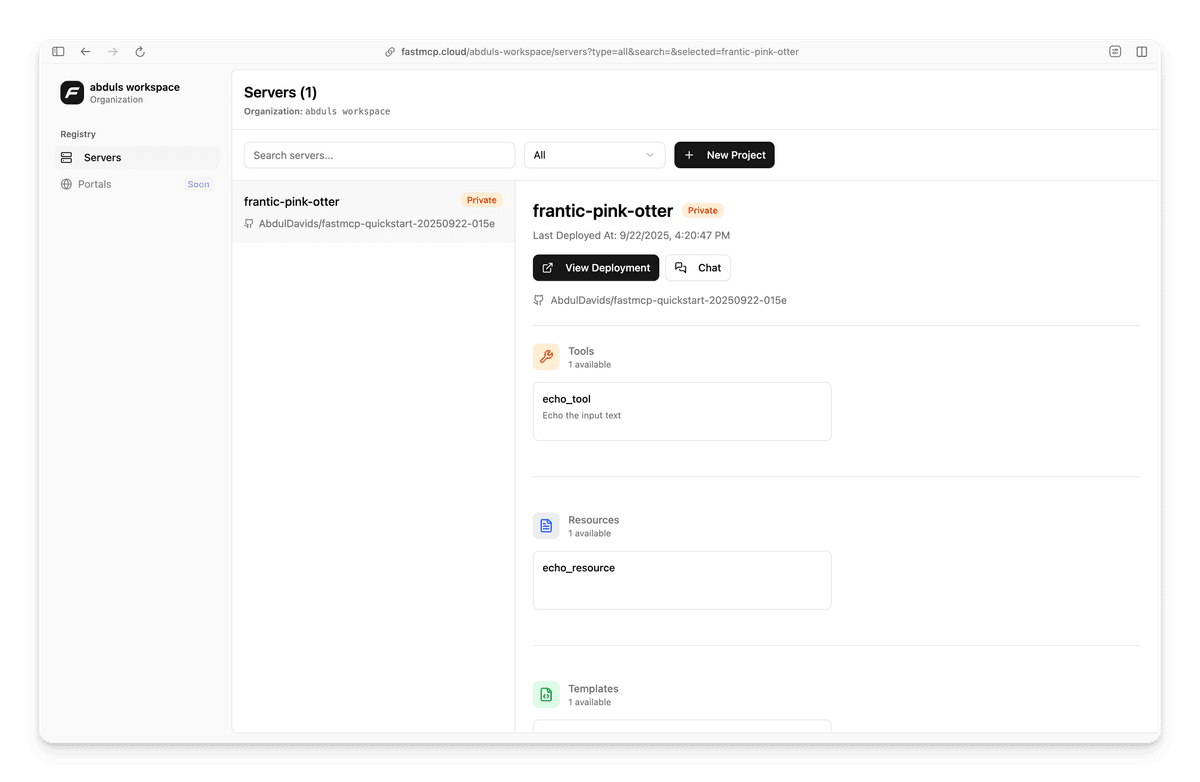 Generate MCP servers from OpenAPI documents