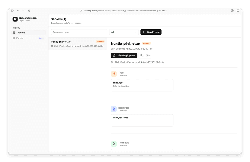 Generate MCP servers from OpenAPI documents