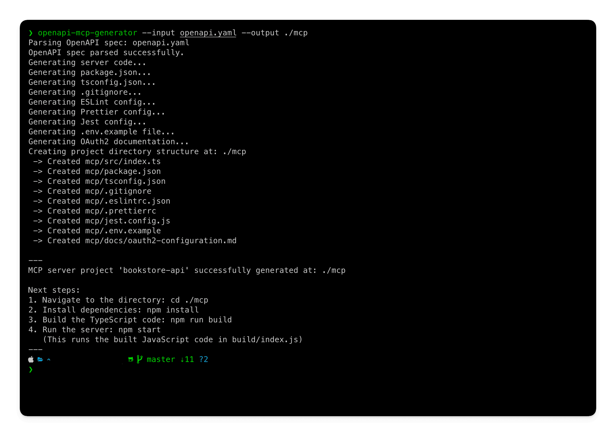 openapi-mcp-generator