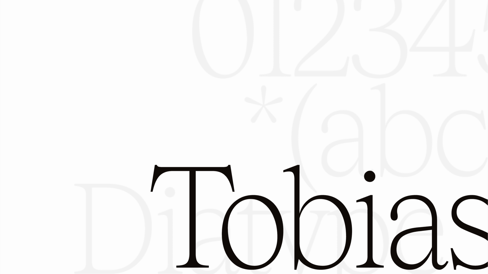 Tobias close up