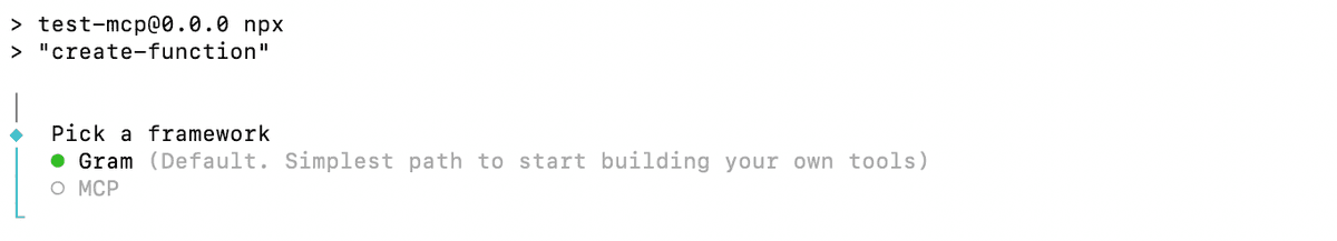 Choosing the Gram Framework