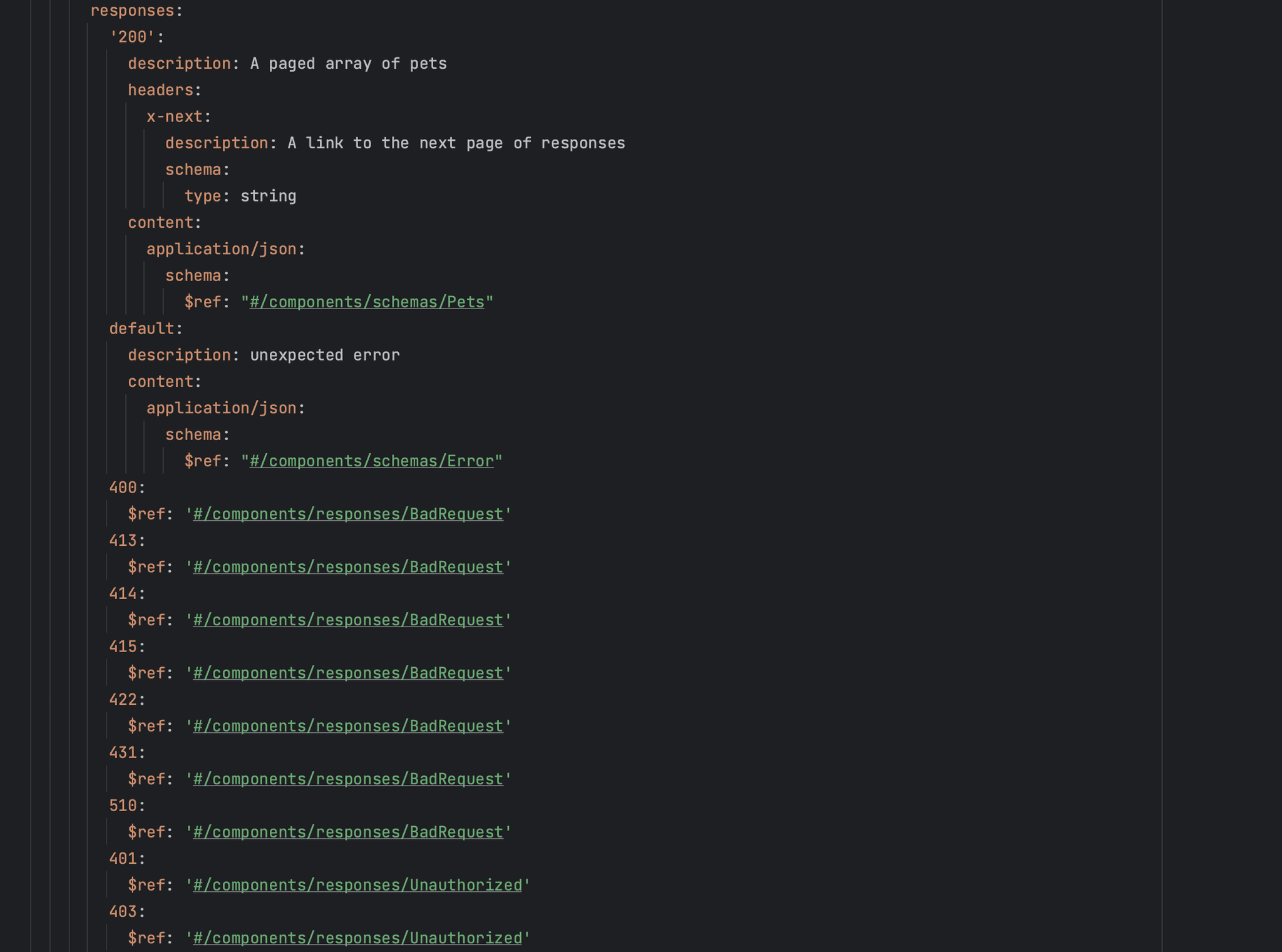 Speakeasy suggest output