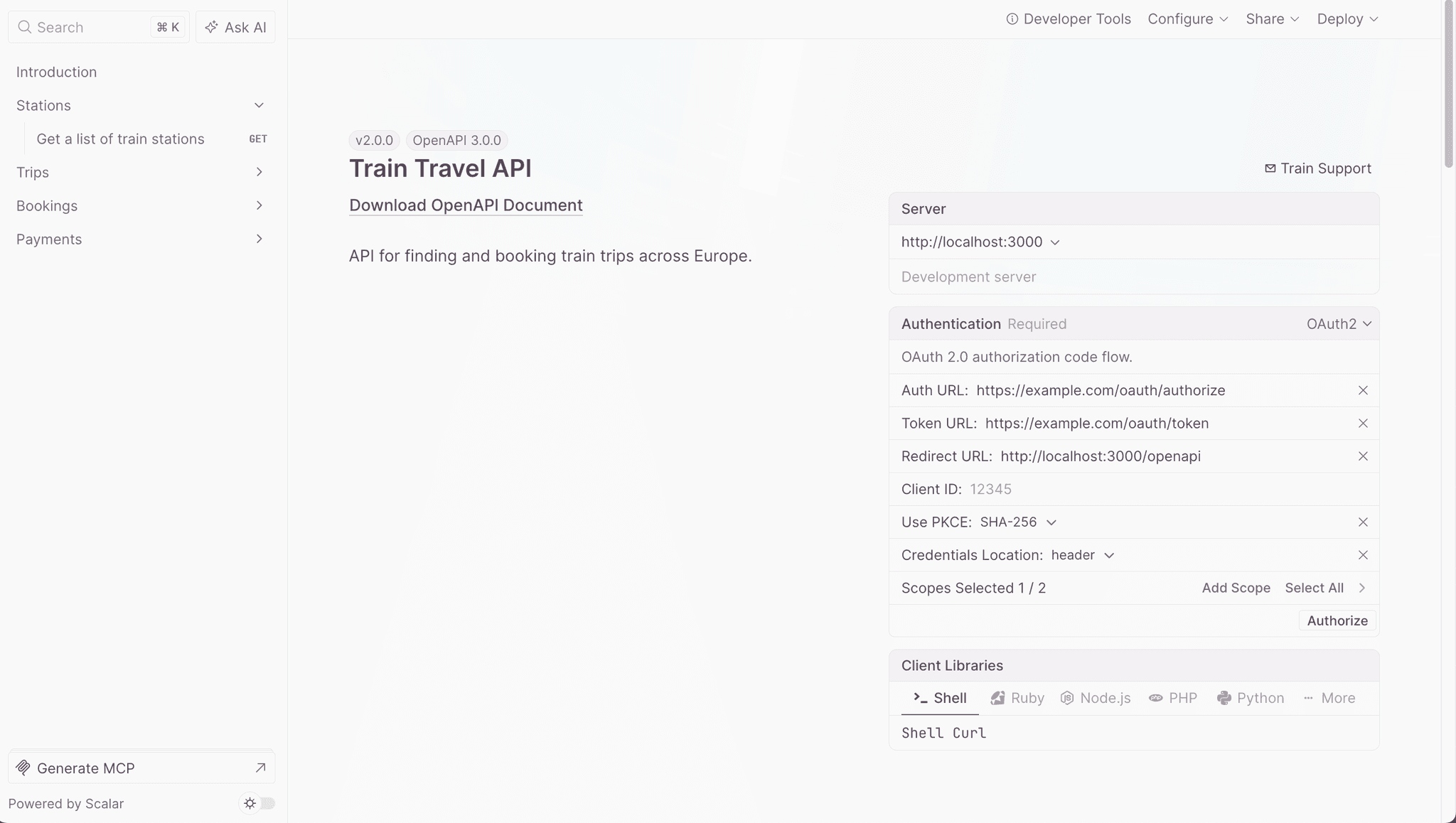 Scalar UI