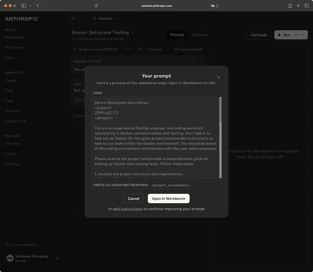 Prompt Set Up Prompting agents: What works and why