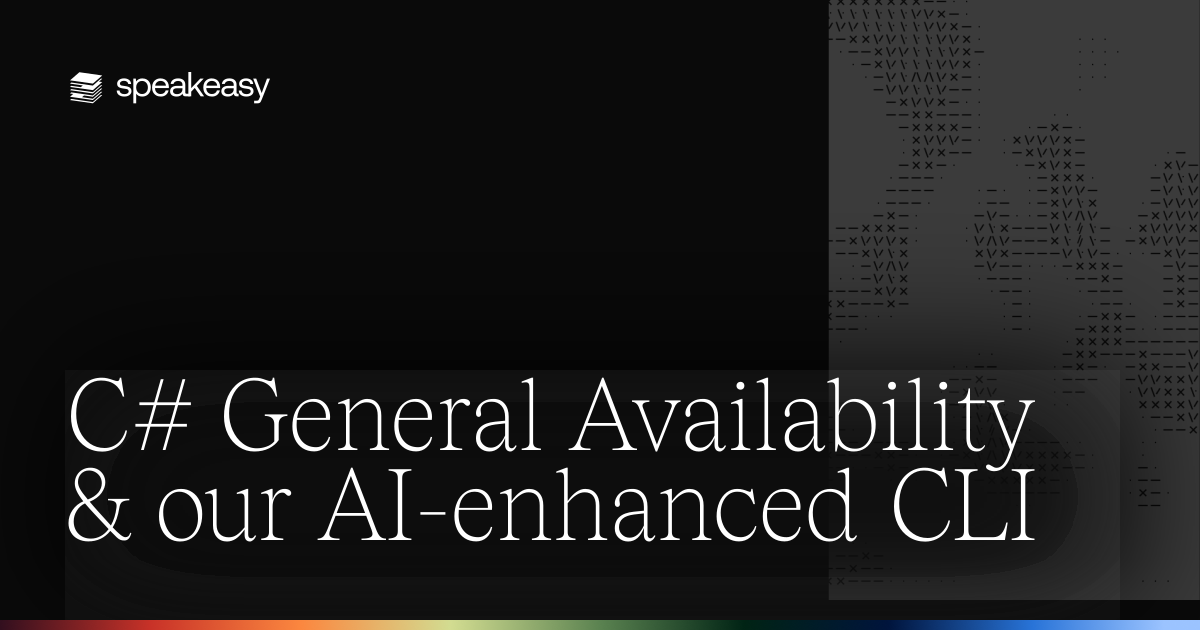 C# General Availability & our AI-enhanced CLI