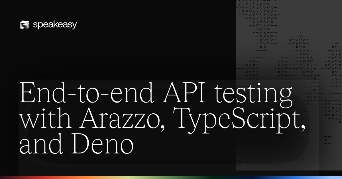 End-to-end API testing with Arazzo, TypeScript, and Deno