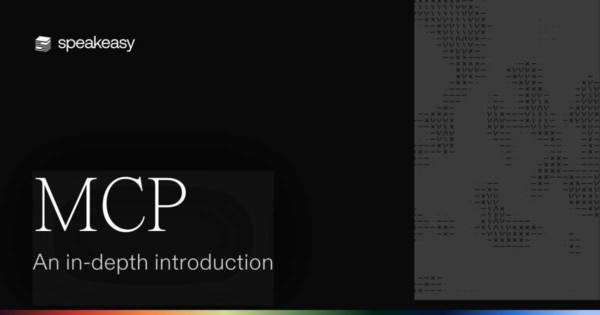 MCP: An in-depth introduction