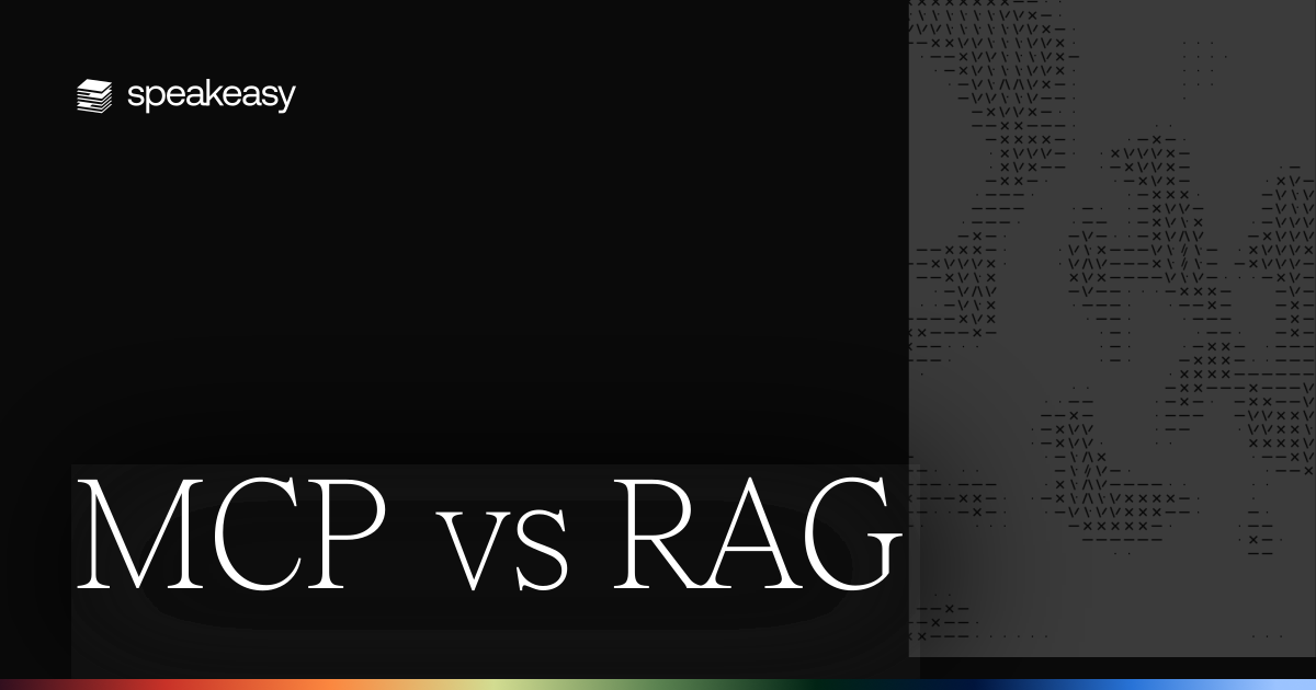 MCP vs RAG