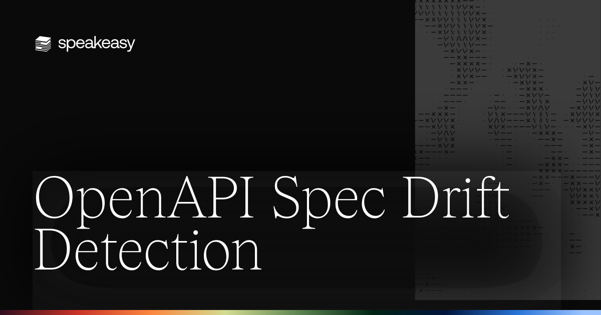 OpenAPI Spec Drift Detection