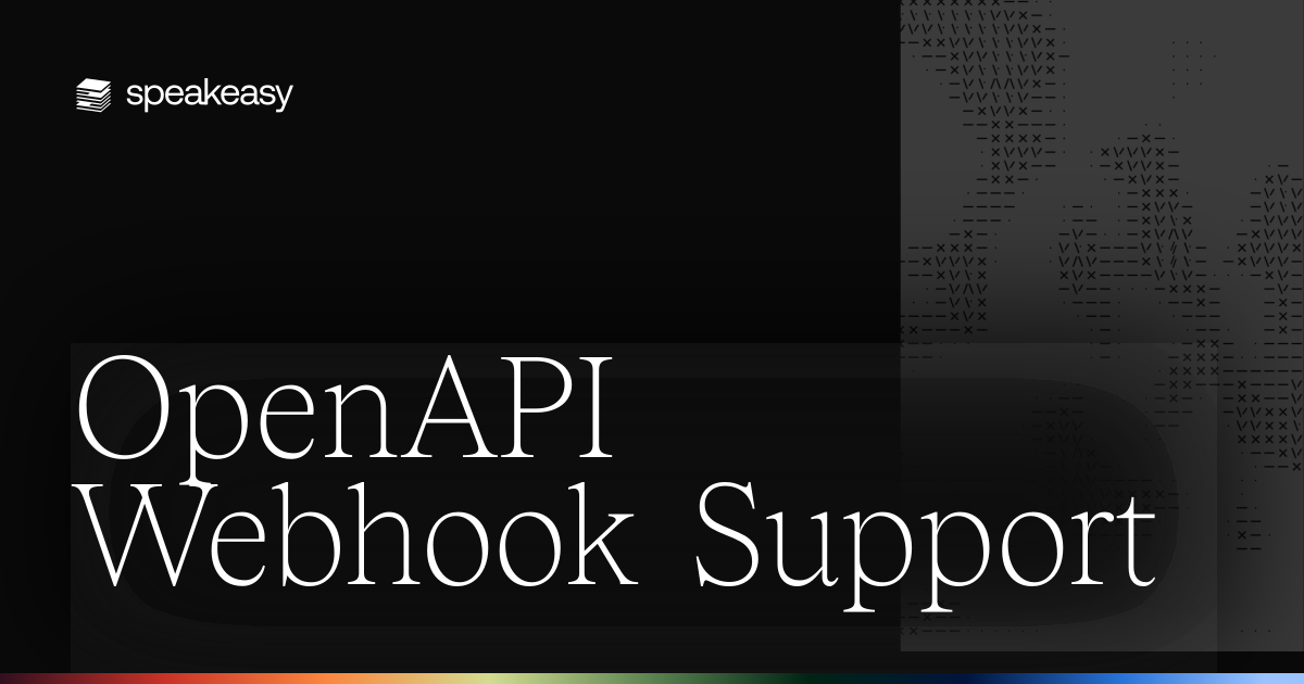 OpenAPI Webhook Support