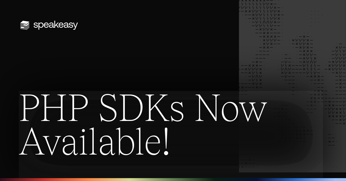 PHP SDKs Now Available!