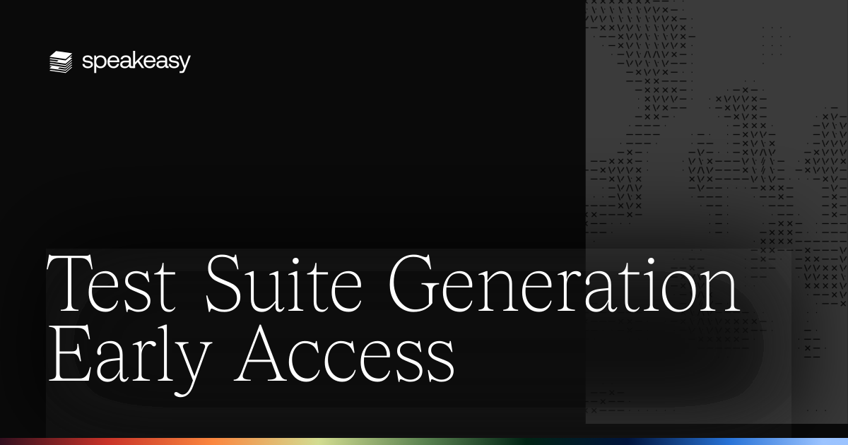 Test Suite Generation Early Access