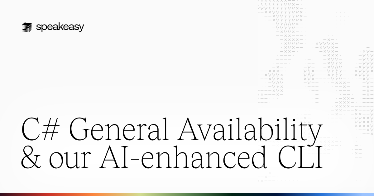 C# General Availability & our AI-enhanced CLI