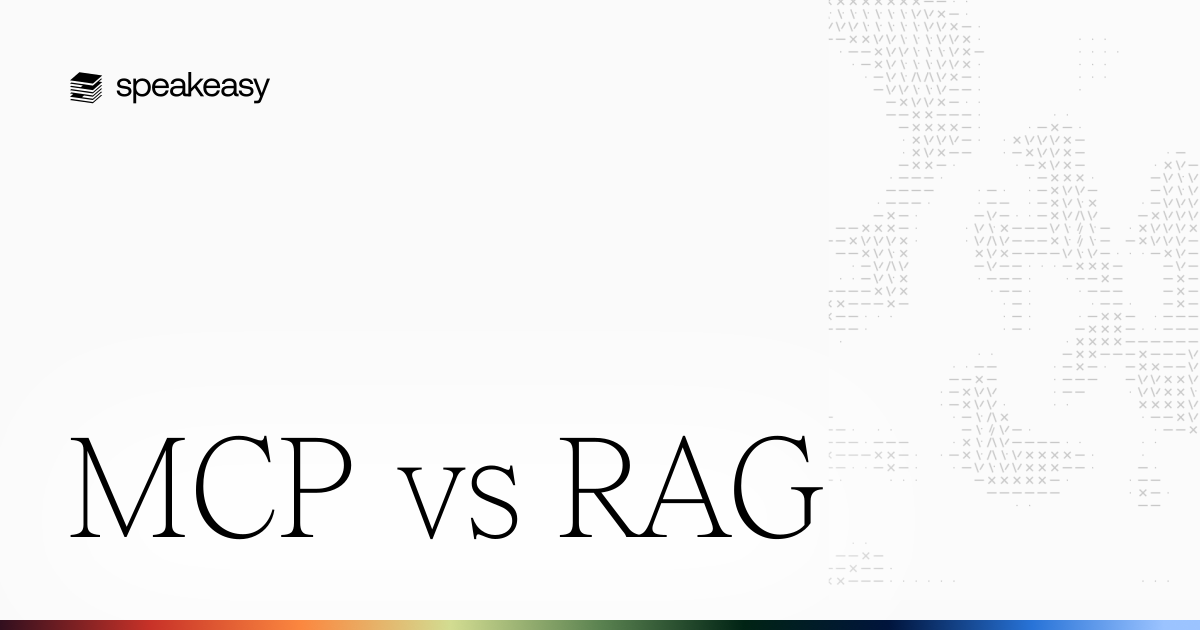MCP vs RAG