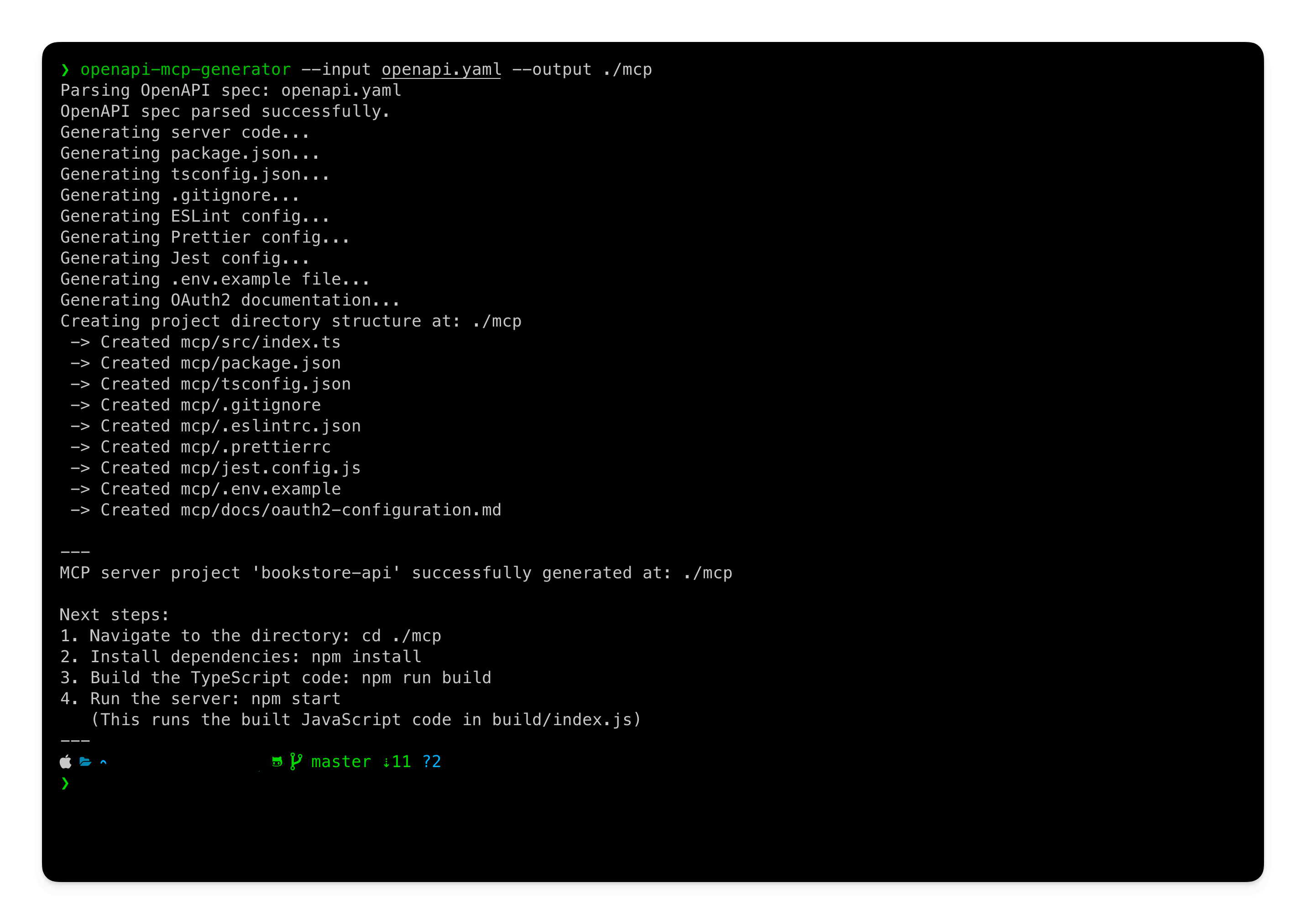 openapi-mcp-generator