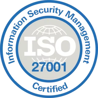 ISO 27001 Information Security Management Certified