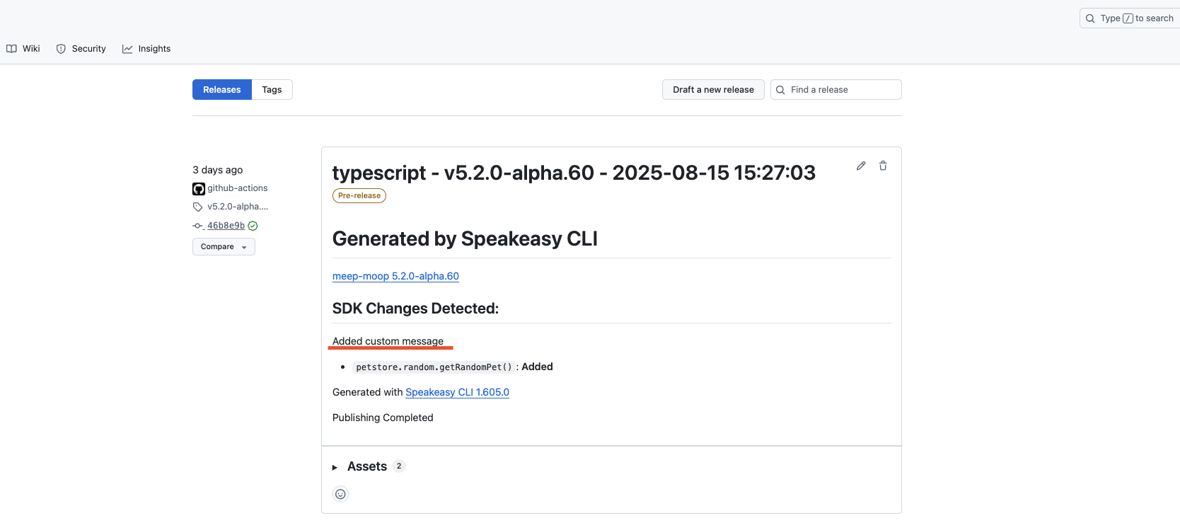 Release Page